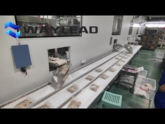 낮은 소음 자동 포장 라인 PLC 제어 간식 포장 기계