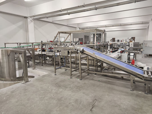 30 M/min 공급 속도 종이 봉지에 대한 쿠키 포장 라인 폭 범위 180mm ∼ 430mm