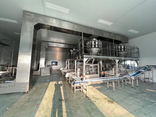 30 M/min 공급 속도 PLC 컨트롤러 시스템 250-350g/m2 카튼 크기의 자동 포장 라인