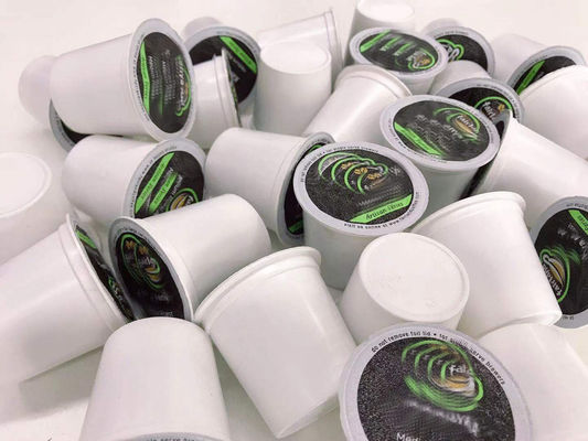 HIJ 완전 자동 로터리 K 컵 네스프레소 커피 작은 캔 인스턴트 커피 채우기