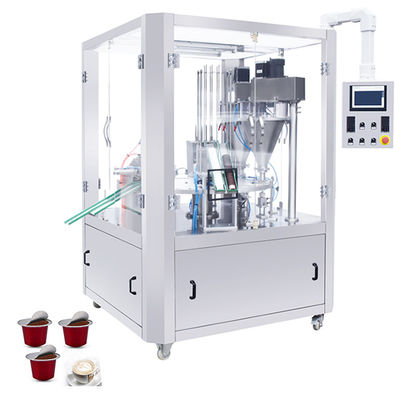 완전 자동 커피 캡슐 생산 라인 커피 커피 캡슐 제조 포장 포장 기계